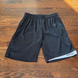 Kids Soccer Black Shorts